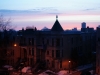 Sonnenaufgang in Montreal aus meinem Apartement Fenster