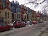 Typische Häuserreihe in Montreal